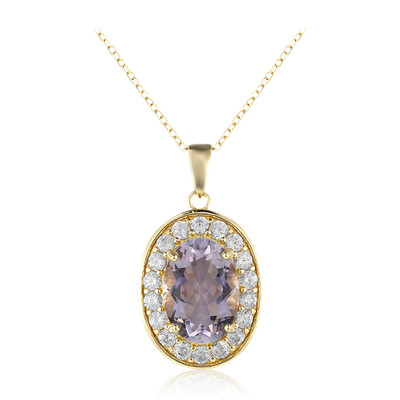Bolivian Amethyst Silver Necklace