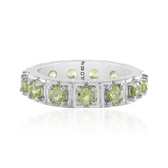Peridot Silver Ring