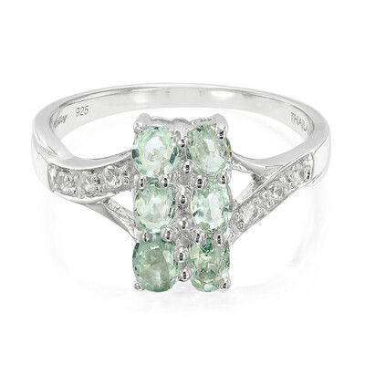 Paraiba Tourmaline Silver Ring