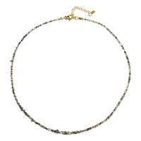 Fancy Diamond Silver Necklace