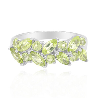 Peridot Silver Ring