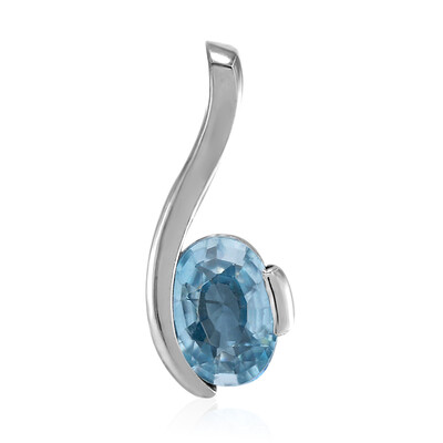 Ratanakiri Zircon Silver Pendant