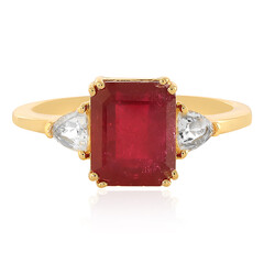 Madagascar Ruby Silver Ring