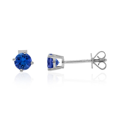 14K AAA Tanzanite Gold Earrings (CIRARI)