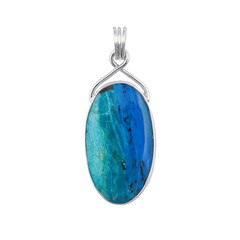 Atacama Opal Silver Pendant (Bali Barong)