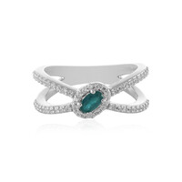 Grandidierite Silver Ring