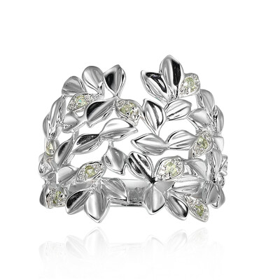 Peridot Silver Ring