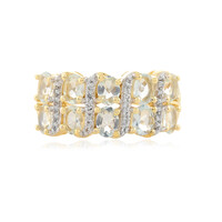 Aquamarine Silver Ring