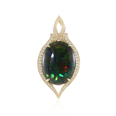 9K Mezezo Opal Gold Pendant (de Melo)