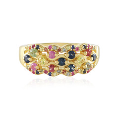 Blue Sapphire Silver Ring