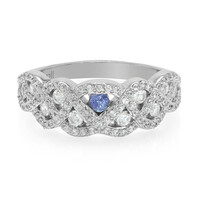 Kanchanaburi Sapphire Silver Ring