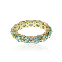 9K Ratanakiri Zircon Gold Ring (de Melo)