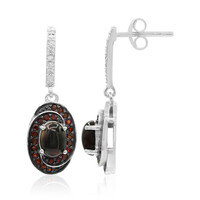 Mezezo Opal Silver Earrings