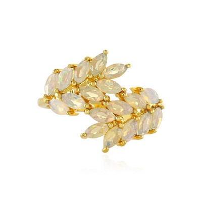 Welo Opal Silver Ring