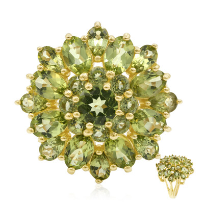 Peridot Silver Ring
