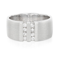 White Sapphire Silver Ring