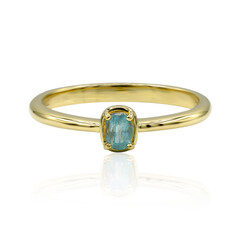 18K Grandidierite Gold Ring (AMAYANI)