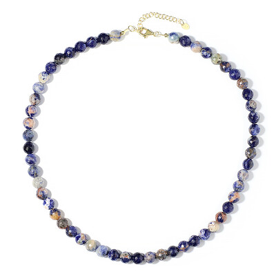 Sodalite Silver Necklace