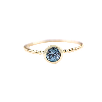 9K Ratanakiri Zircon Gold Ring