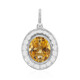 Citrine Silver Pendant (Remy Rotenier)