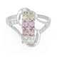 Cuprian Tourmaline Silver Ring