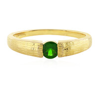 Russian Diopside Silver Ring