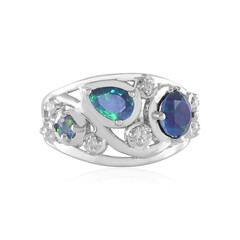 Mezezo Opal Silver Ring