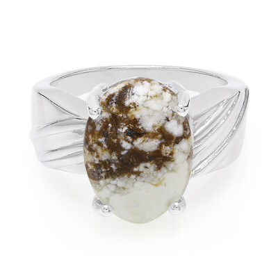 Magnesite Silver Ring