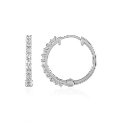 Zircon Silver Earrings