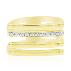 I1 (G) Diamond Silver Ring