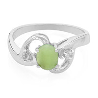 Imperial Chrysoprase Silver Ring