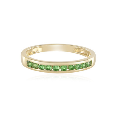 18K Tsavorite Gold Ring