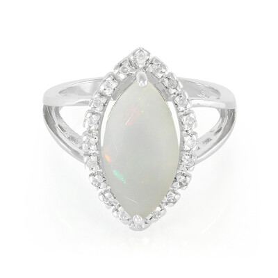 Welo Opal Silver Ring