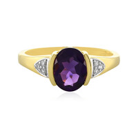 Amethyst Silver Ring