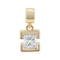 9K SI1 (G) Diamond Gold Pendant