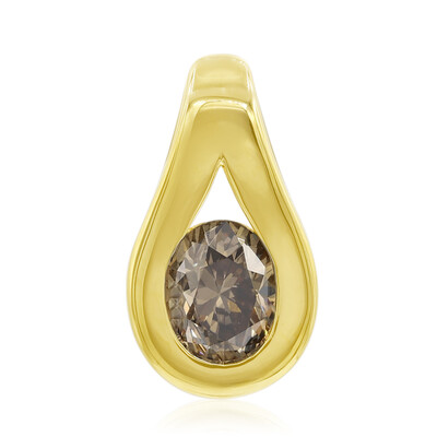 18K SI1 Argyle Brown Diamond Gold Pendant (Mark Tremonti)