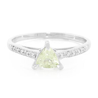 Fancy Tourmaline Silver Ring