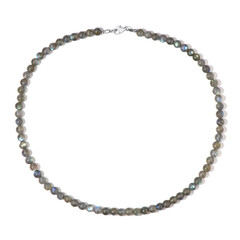 Labradorite Silver Necklace