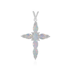 Welo Opal Silver Pendant