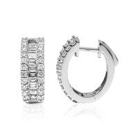 14K SI2 (H) Diamond Gold Earrings (CIRARI)