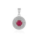Madagascar Ruby Silver Pendant