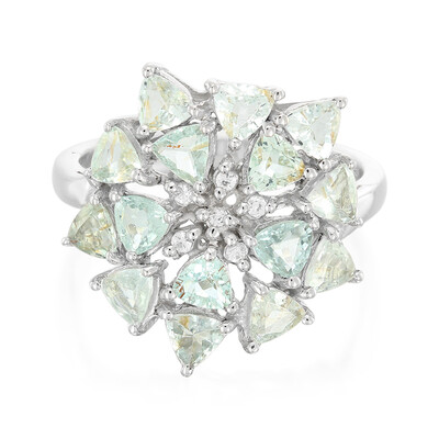 Paraiba Tourmaline Silver Ring