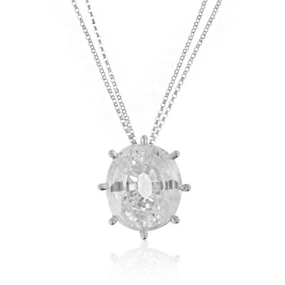 Preah Vihear Zircon Platinium Necklace (de Melo)