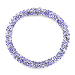 Tanzanite Silver Bracelet