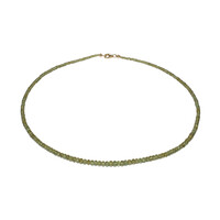 9K Madagascan Demantoid Gold Necklace
