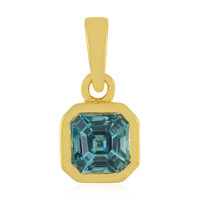 Ratanakiri Zircon Silver Pendant