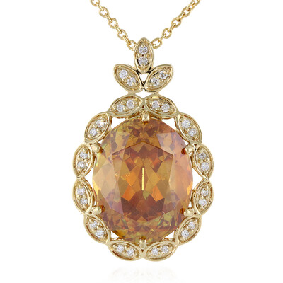 18K Sphalerite Gold Necklace (AMAYANI)