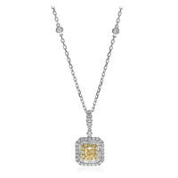 14K SI2 Yellow Diamond Gold Necklace (CIRARI)