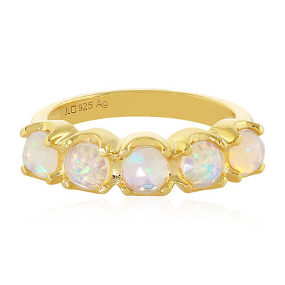 Welo Opal Silver Ring
