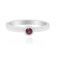 Rhodolite Silver Ring